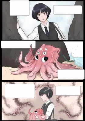 My Roommate Is the Great Old Ones (Colored)