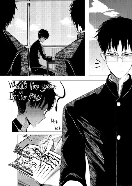 What's for me, is for you